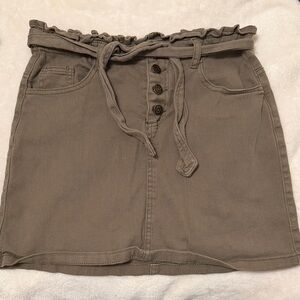 Sadie & Sage Button-Up Skirt